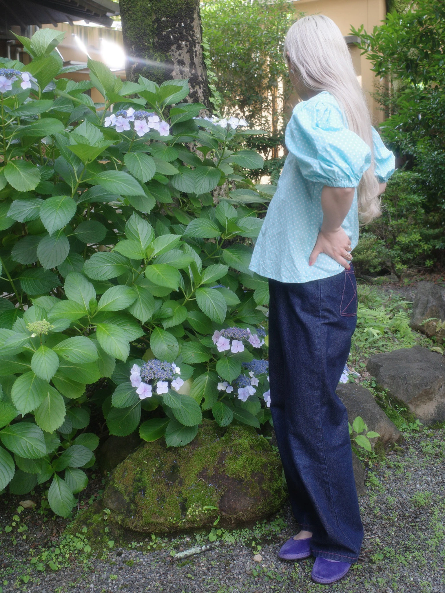 My Pink Stitch DENIM PANTS (by Himawari) 3