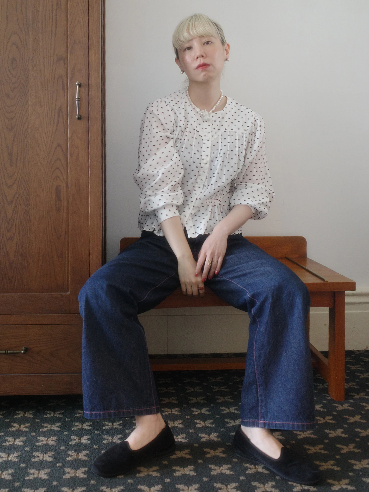 My Pink Stitch DENIM PANTS (by Himawari) 9