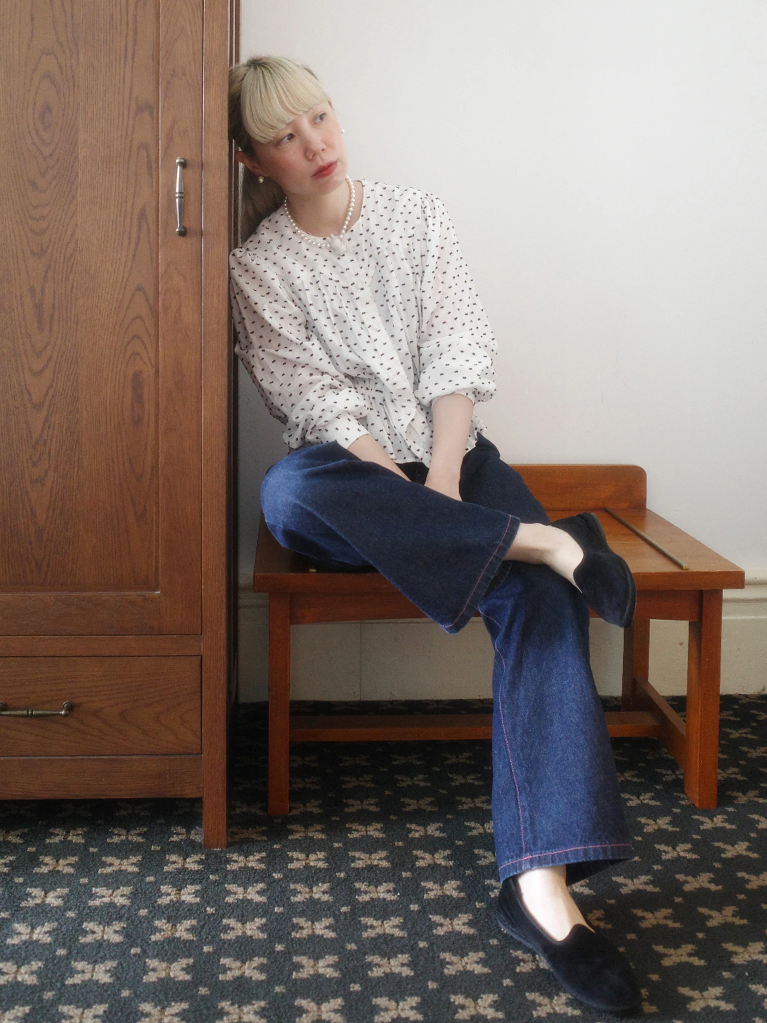 My Pink Stitch DENIM PANTS (by Himawari) 10