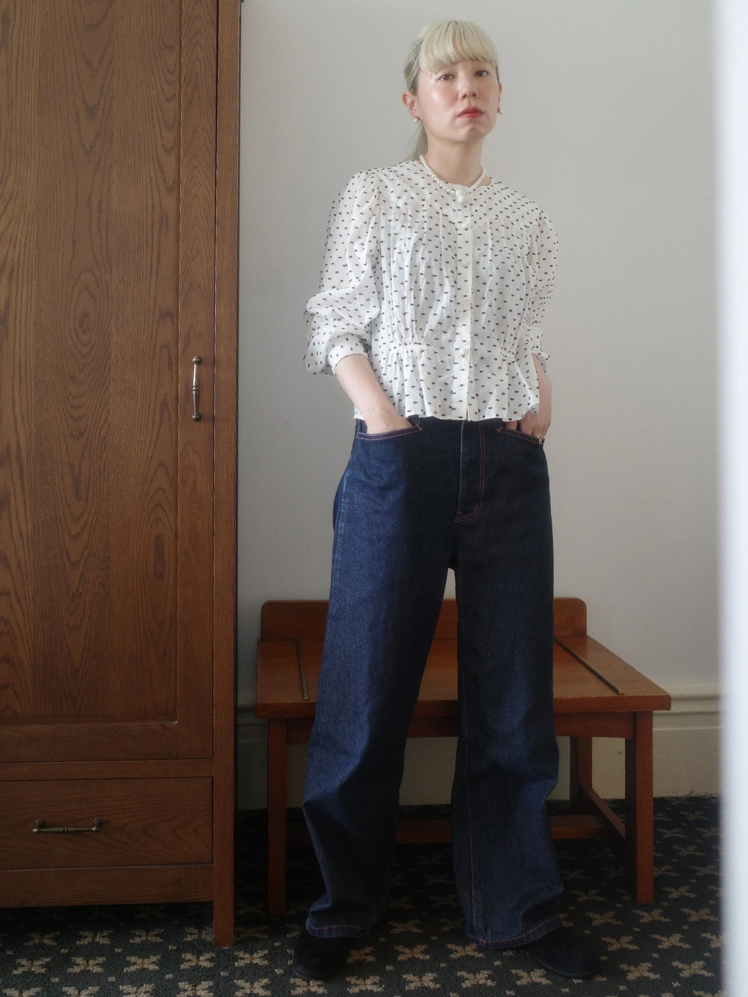 My Pink Stitch DENIM PANTS (by Himawari) 11