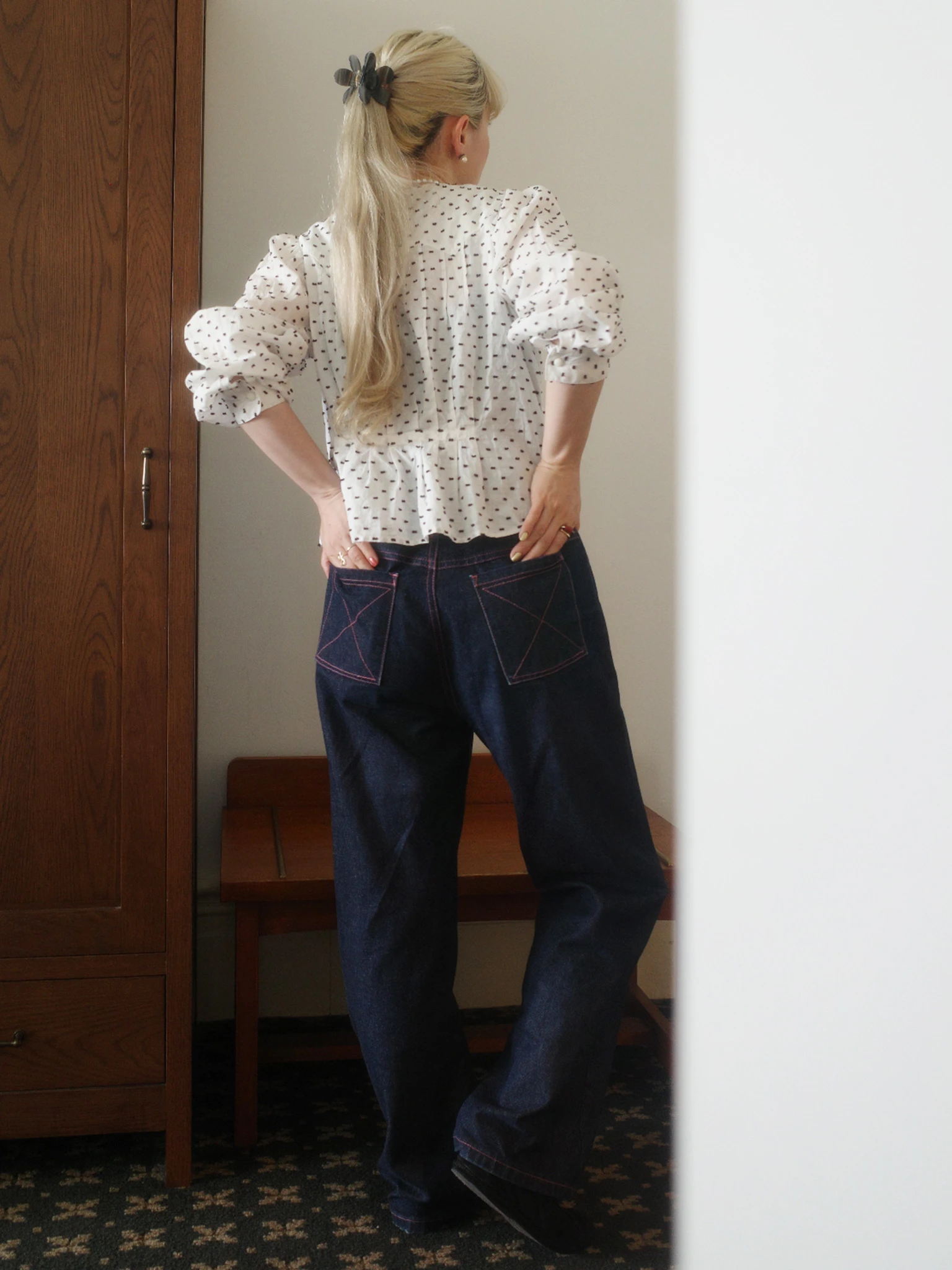 My Pink Stitch DENIM PANTS (by Himawari) 13