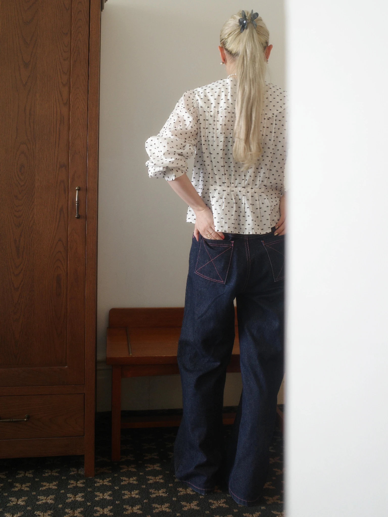 My Pink Stitch DENIM PANTS (by Himawari) 14