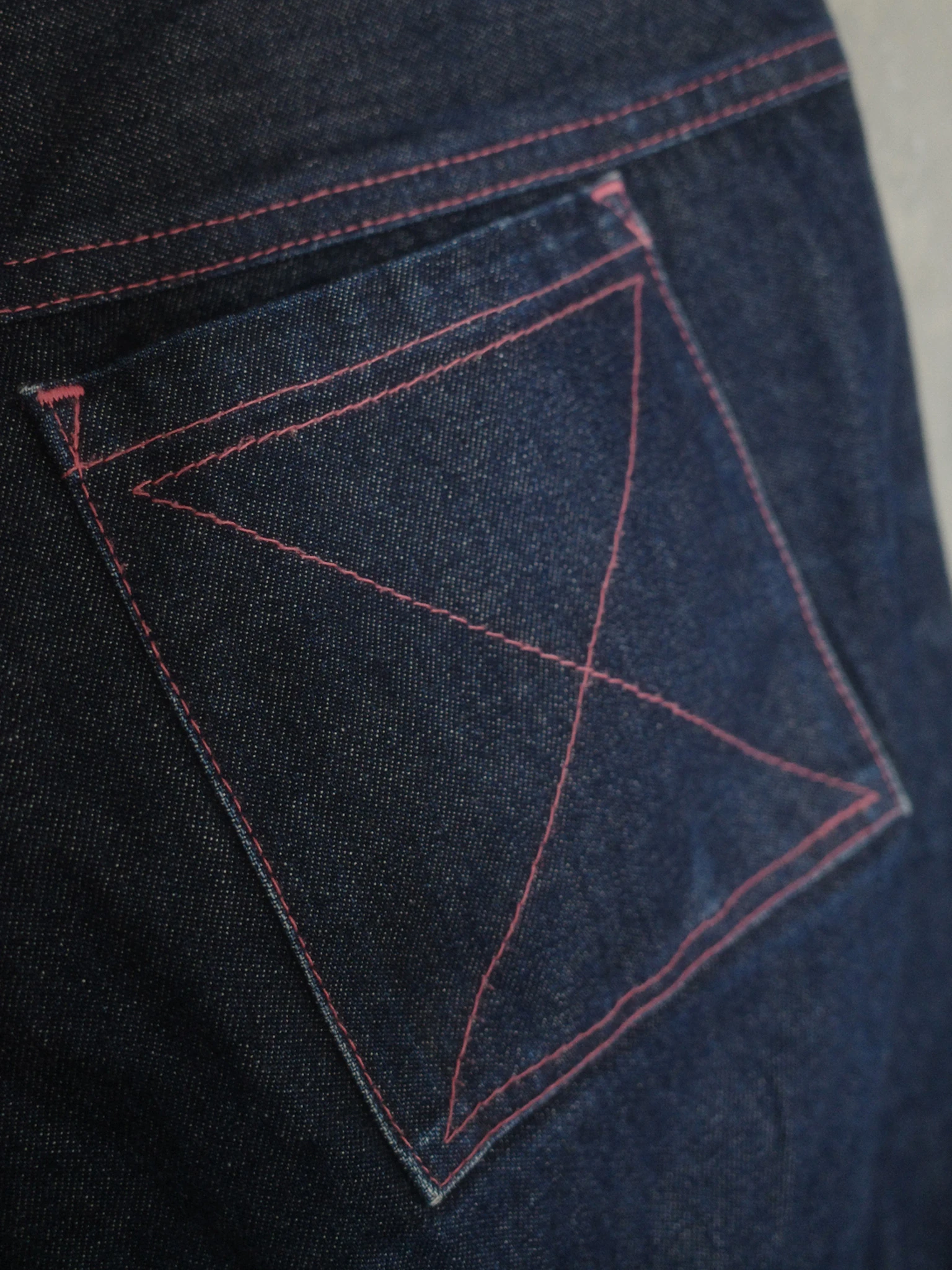 My Pink Stitch DENIM PANTS (by Himawari) | nutte store