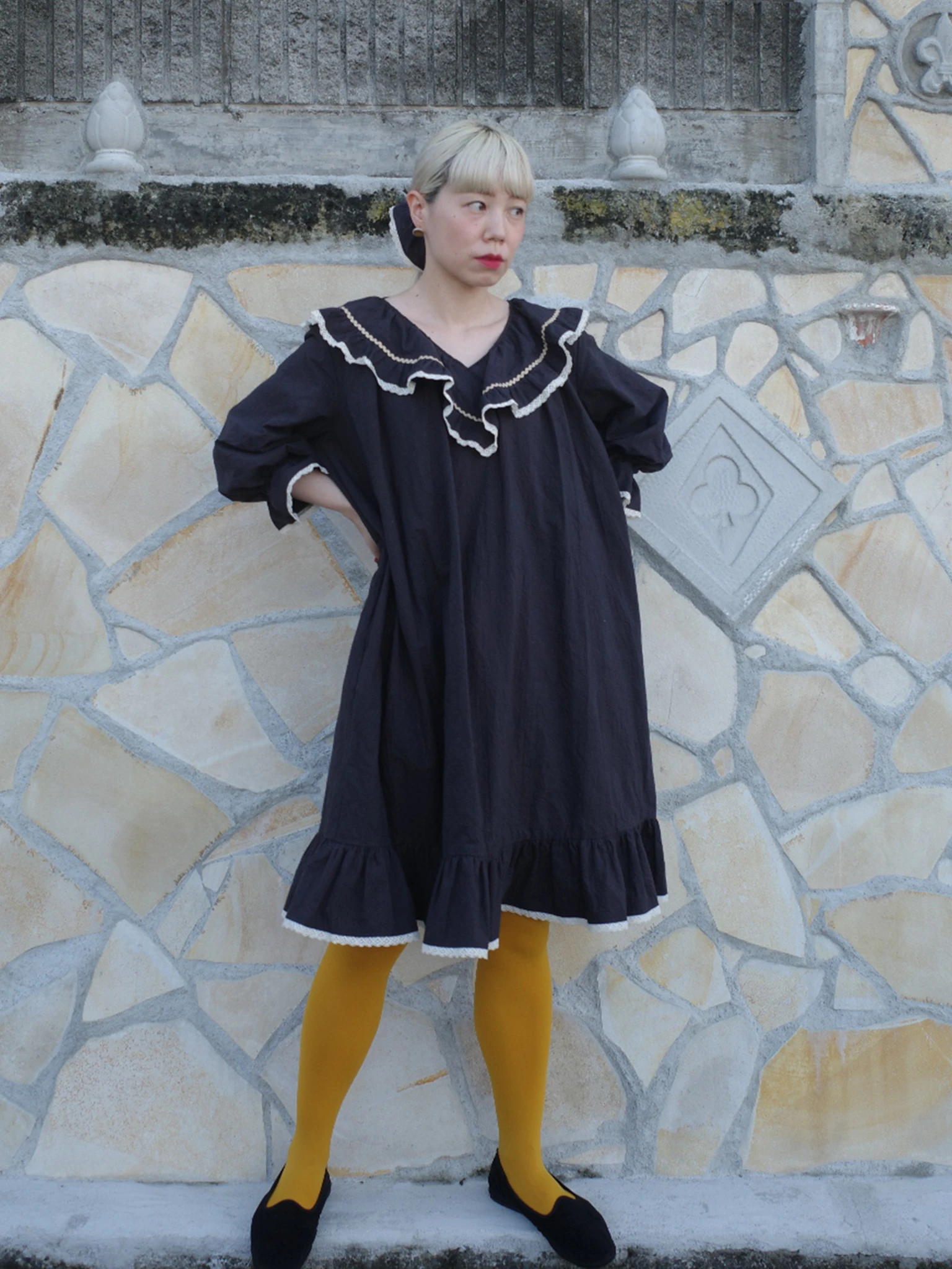 Flower Camouflage MINI DRESS (by Emily) secondary